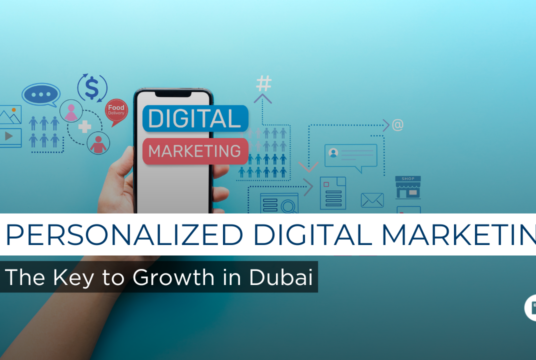Personalized digital marketing concept showing tailored marketing strategies, data-driven insights, and customised digital campaigns for business growth.
