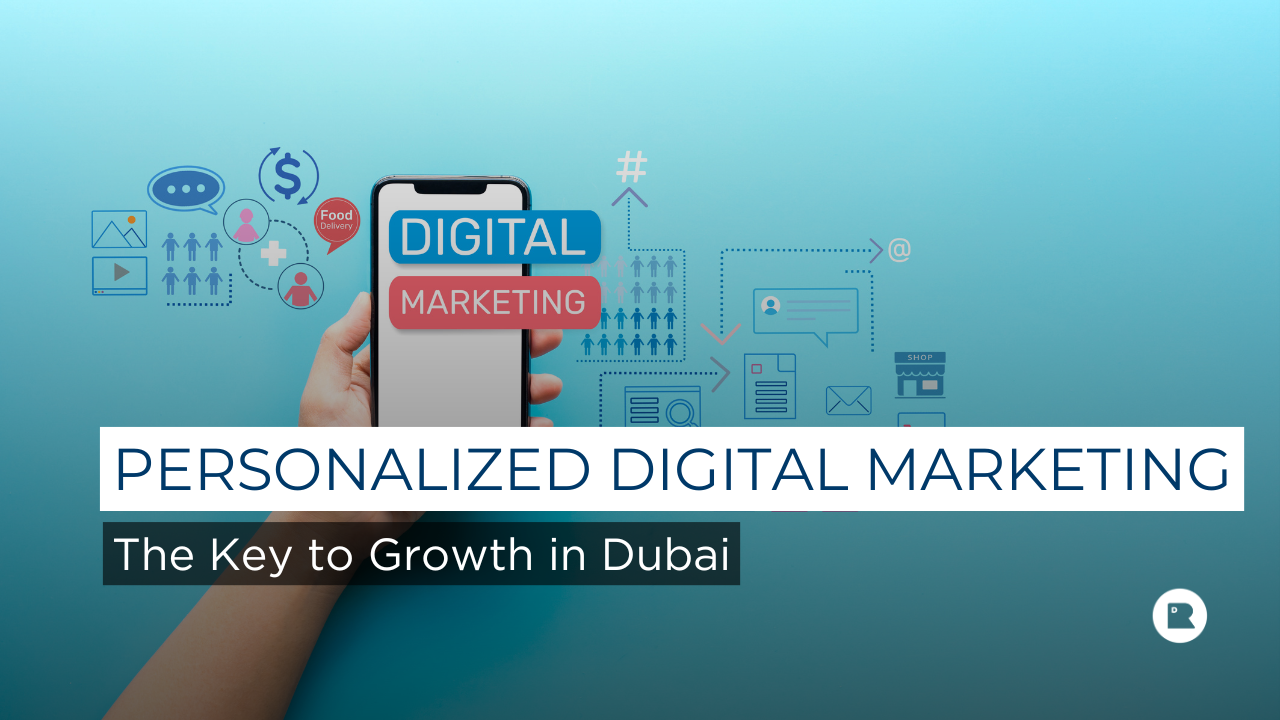 Personalized digital marketing concept showing tailored marketing strategies, data-driven insights, and customised digital campaigns for business growth.